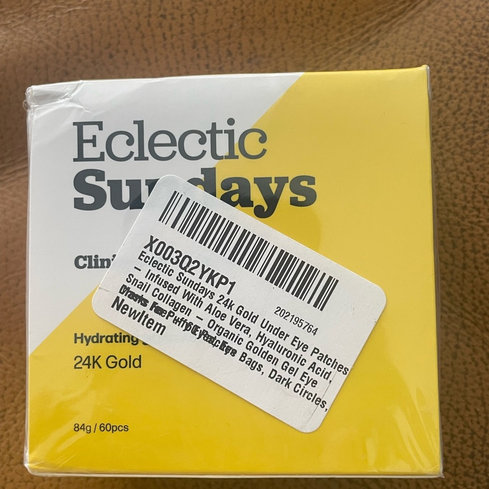 Eclectic Sundays 24K Gold Under Eye Patches